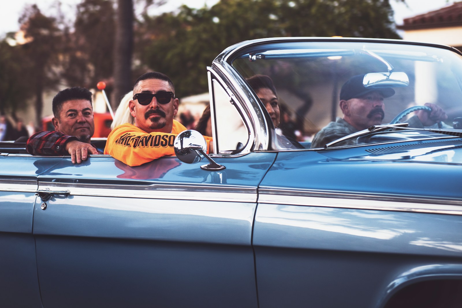 Cruising the Streets in 1951 Hudson Hornet Convertible