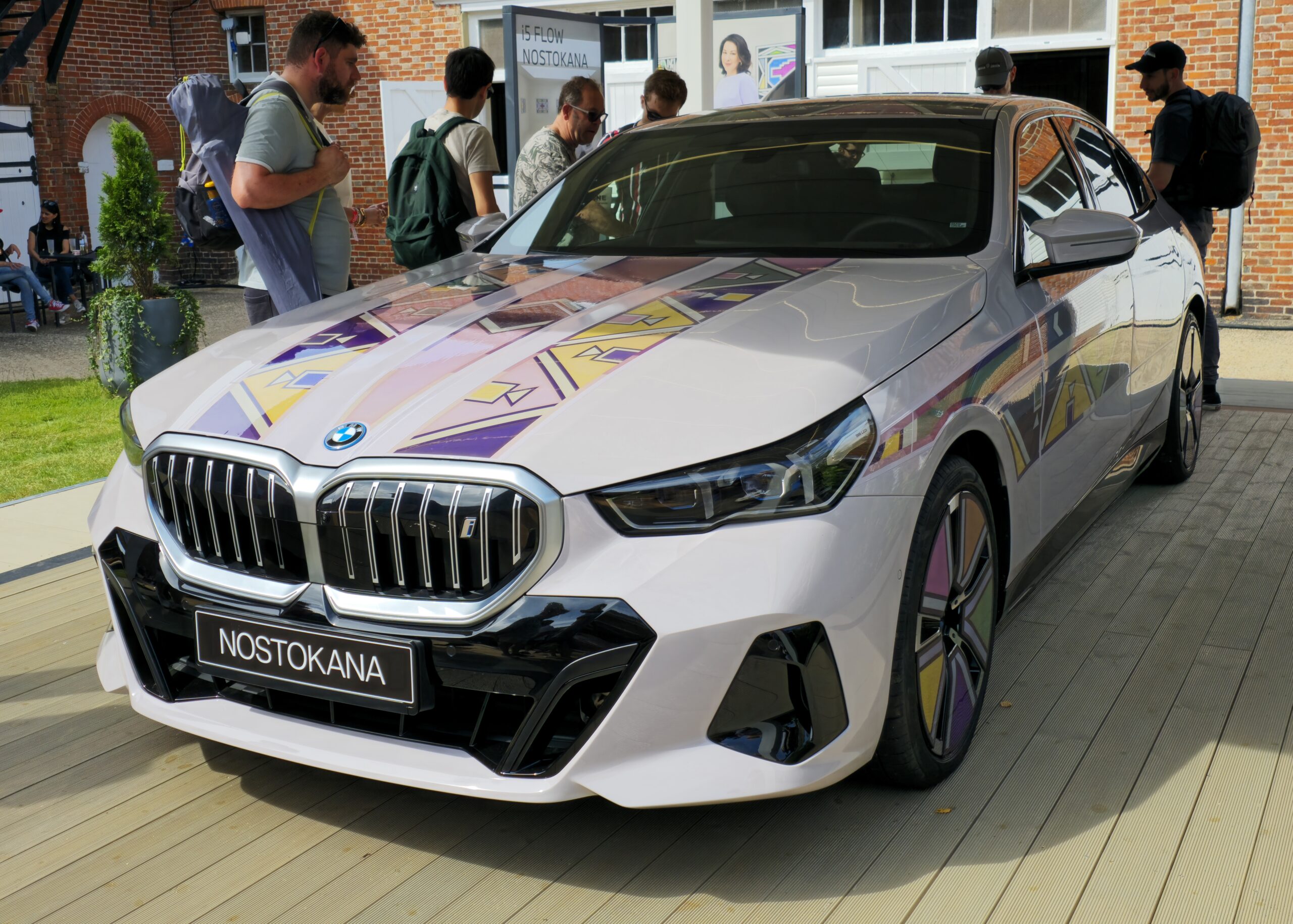 BMW i5 Flow Nostokana: A Technicolor Dream on Wheels