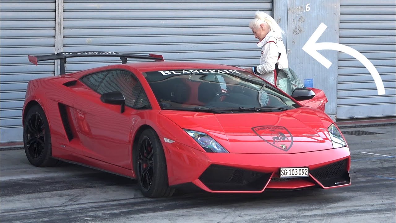 Meet the 83-Year-Old Grandma Who Drives a Lamborghini on the Track