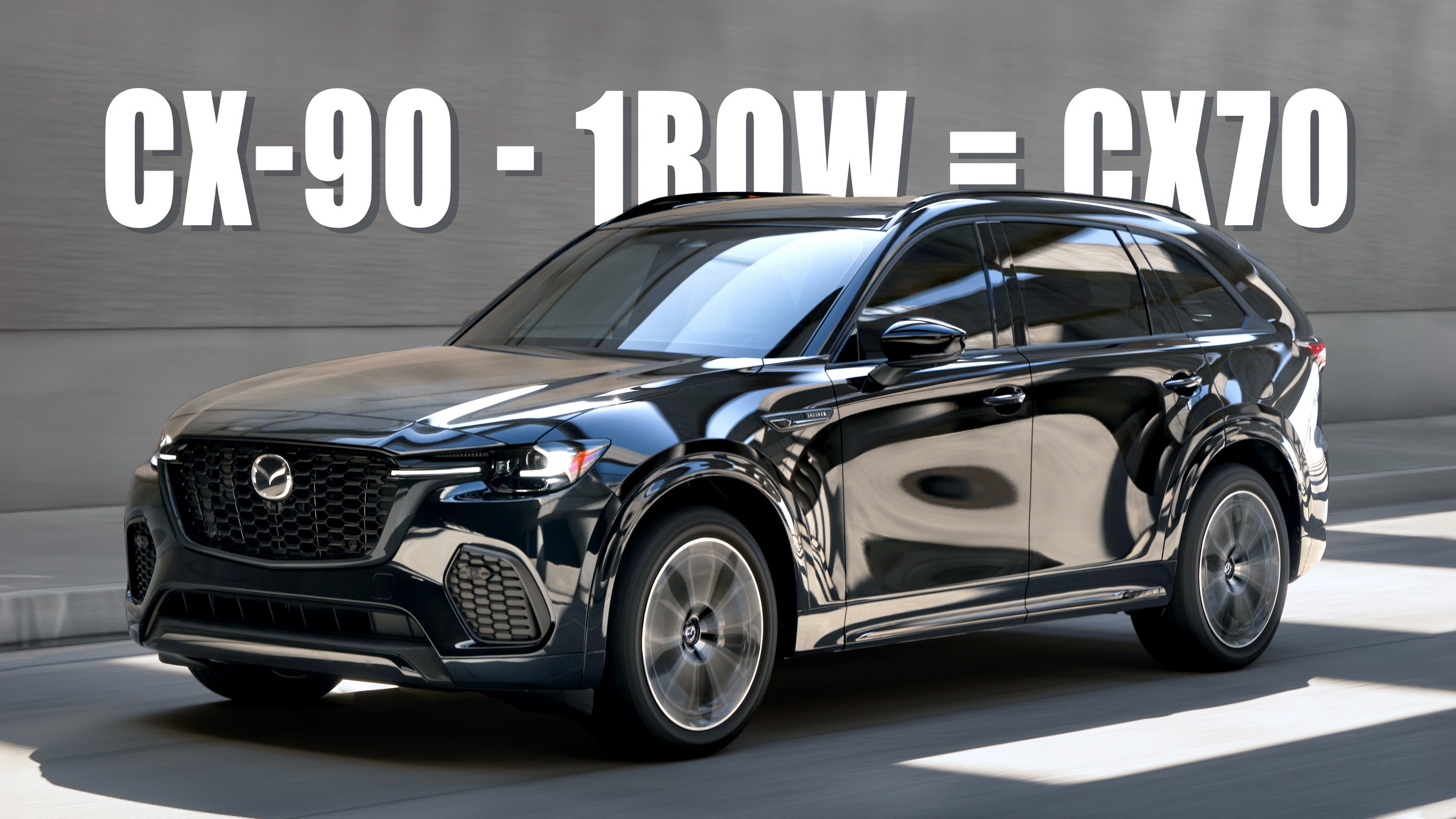 The 2025 Mazda CX-70: A Two-Row Wonder Mirroring the CX-90